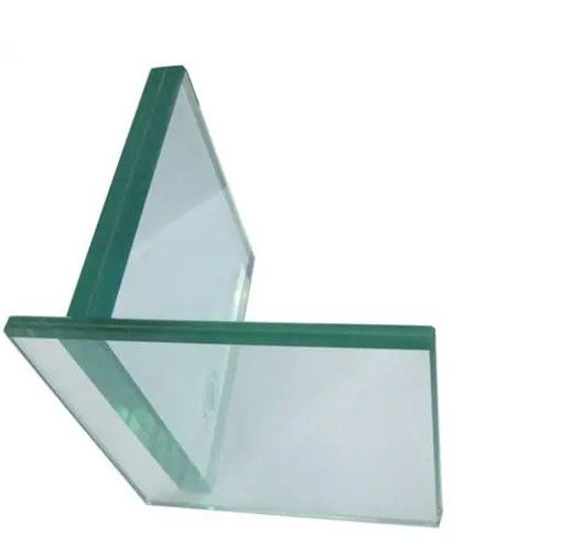 색이 없는 색상 PVB 필름과 함께 6.38mm 레이미네이트 된 유리 6.38mm 위에 템퍼 된