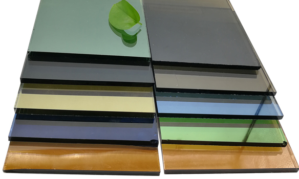 3-12mm Green/Euro Bronze/Euro Grey/Black/Blue Tinted Float Glass Building Glass