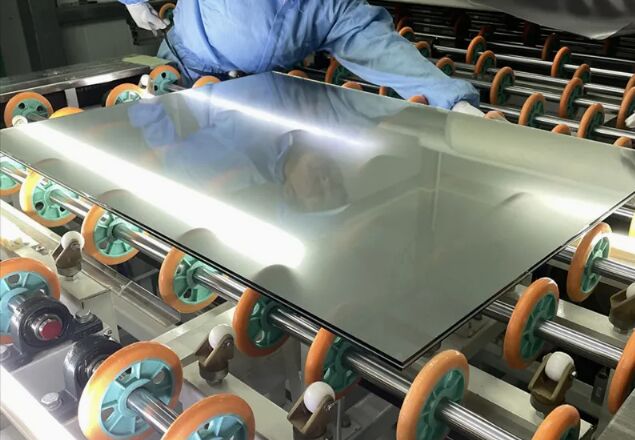 칭다오 공장 PVB/SGP/EVA 투명 라미네이트 안전 유리 패널 (건축용)