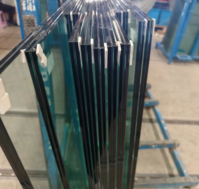 4.38-40.28mm 투명 접합 강화 접합 PVB/SGP 안전 불투명 산 에칭 단열 유리, 울 난간 가드레일 벽용 접합 유리
